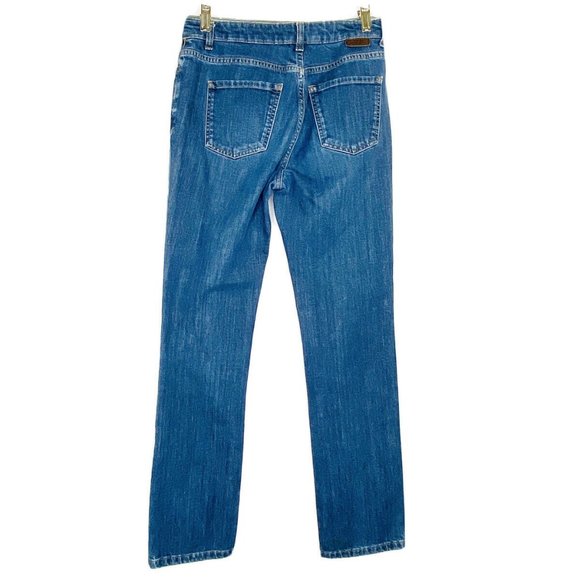 Boden Jeans Straight Leg Jeans Cropped Ankle  Denim Medium Wash Size 6R 31.5 - Picture 6 of 11